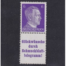 ALEMANIA 1941 ESTAMPILLAS SE-TENANT ZUSAMMENDRUCKE NUEVAS CON GOMA MI S288 20 €